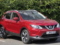 Used Nissan Qashqai N-TEC 115 HP (84 kW) 2016 Red SUV