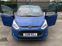 Used Ford B-MAX Zetec 2018 Blue MPV