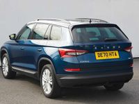 Used Skoda Kodiaq SE L 187 HP (137 kW) 2020 Petrol blue metallic SUV