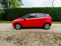 Used Ford Fiesta Zetec 2013 Red Hatchback