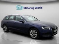Used Audi A4 148 HP (108 kW) 2021 Blue Estate