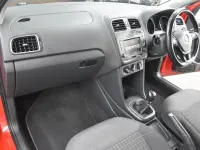 Used VW Polo SE 75 HP (55 kW) 2015 Red Hatchback