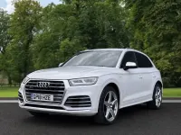 Begagnad Audi SQ5 Design 354 HK (260 kW) 2018 Vit SUV