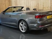 Used Audi A5 Cabriolet S-Line 190 HP (139 kW) 2017 Grey Cabriolet