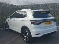 Used VW T-Cross R-line 95 HP (69 kW) 2020 White SUV