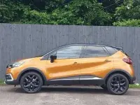 Used Renault Captur GT-Line 90 HP (66 kW) 2019 Orange/black SUV