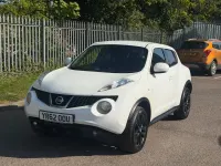 Używany Nissan Juke Tekna 2012 Biały SUV