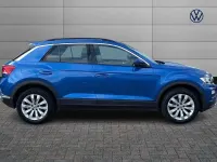 Used VW T-Roc SE 115 HP (84 kW) 2020 Blue SUV