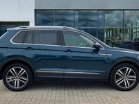 Used VW Tiguan Elegance 150 HP (110 kW) 2022 Nightshade blue metallic SUV