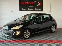 Used Peugeot 308 112 HP (82 kW) 2012 Black Hatchback