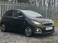 Used Peugeot 108 Allure 82 HP (60 kW) 2014 Black Hatchback
