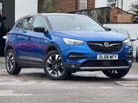 Used Vauxhall Grandland X Sport 130 HP (95 kW) 2018 Blue SUV