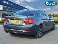 Usado BMW 218 Sport Line 147 CV (108 kW) 2018 Gris Coupe