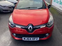 Used Renault Clio Dynamique 75 HP (55 kW) 2014 Red Hatchback