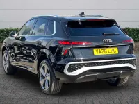New Audi Q3 S-Line 2026 Mythos black, metallic SUV