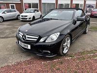 Used Mercedes E350 2011 Black Cabriolet