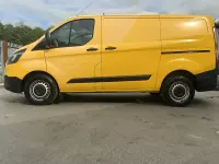 Used Ford Transit Custom 130 HP (95 kW) 2018 Yellow Van