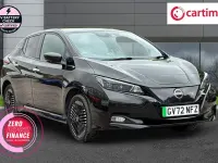 Used Nissan Leaf Tekna 160 kW (218 HP) 2022 Black Hatchback