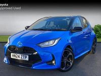 Used Toyota Yaris Hybrid Edition 131 HP (96 kW) 2024 Neptune blue bitone Hatchback