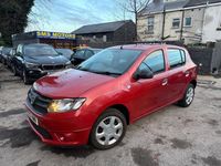 Used Dacia Sandero Ambiance 2016 Red Hatchback