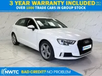 Used Audi A3 Sportback Sport 116 HP (85 kW) 2016 White Hatchback