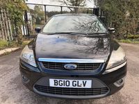 Used Ford Focus Zetec 2010 Black Hatchback