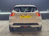 Used Nissan Micra Acenta 71 HP (52 kW) 2017 White Hatchback