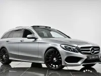 Used Mercedes C250 AMG Line Premium Plus 2015 Silver Estate
