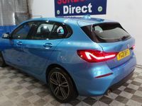 Used BMW 118 Sport Line 2021 Blue Hatchback