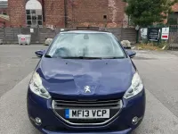 Used Peugeot 208 82 HP (60 kW) 2013 Blue Hatchback