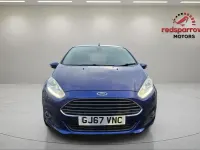 Used Ford Fiesta Titanium 2017 Blue Hatchback