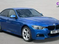 Begagnad BMW 330e M Sport 252 HK (185 kW) 2016 Blå