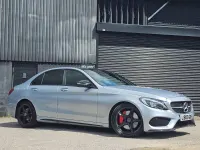 Used Mercedes C250 AMG Line Premium Plus 204 HP (150 kW) 2015 Silver Sedan