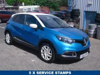 Used Renault Captur Dynamique 90 HP (66 kW) 2014 Blue SUV