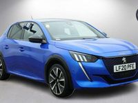 Used Peugeot e-208 GTi 100 kW (136 HP) 2020 Blue Hatchback