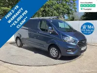 Used Ford Transit Custom Limited 130 HP (95 kW) 2020 Blue Van