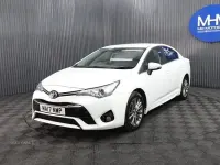 Used Toyota Avensis Business Edition 112 HP (82 kW) 2017 White Sedan