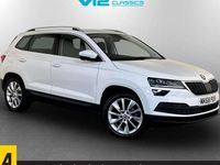 Used Skoda Karoq SE L 115 HP (84 kW) 2018 White SUV