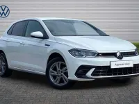 Used VW Polo R-line 95 HP (69 kW) 2022 White Hatchback