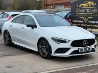Used Mercedes CLA220 AMG Line Premium Plus 2021 White Coupe