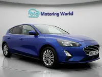 Used Ford Focus Titanium 125 HP (91 kW) 2020 Blue Hatchback