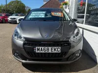 Used Peugeot 208 GT-line 110 HP (80 kW) 2018 Grey Hatchback
