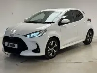 Used Toyota Yaris Hybrid Design 2024 White Hatchback