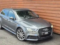 Used Audi A3 Black Edition 184 HP (135 kW) 2017 Grey Hatchback