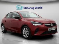 Used Vauxhall Corsa Design Edition 75 HP (55 kW) 2022 Red Hatchback