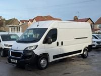 Used Peugeot Boxer 140 HP (102 kW) 2021 White Van