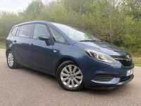 Used Vauxhall Zafira Design Edition 2017 Blue MPV