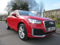 Used Audi Q2 S-Line 116 HP (85 kW) 2019 Red SUV
