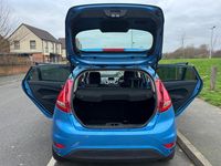 Used Ford Fiesta Titanium 2011 Blue Hatchback