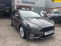 Used Ford Focus ST-Line 125 HP (91 kW) 2016 Grey Hatchback